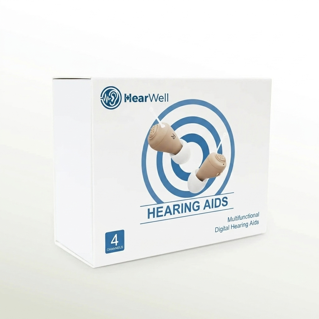 HearWell Comfort — Invisible Hearing Aids