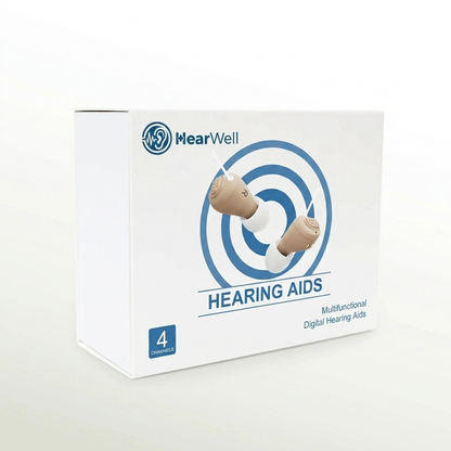 HearWell Comfort — Invisible Hearing Aids